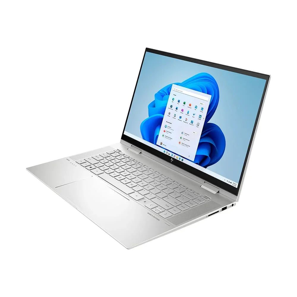 2021 Envy 2-in-1 15.6" FHD Touchscreen Laptop Computer, 11th Gen Core i7-1195G7, 32GB RAM, 512GB PCIe SSD, Backlit Keyboard, Iris Xe Graphics, HD Webcam, Win 11, Silver, 32GB USB Card