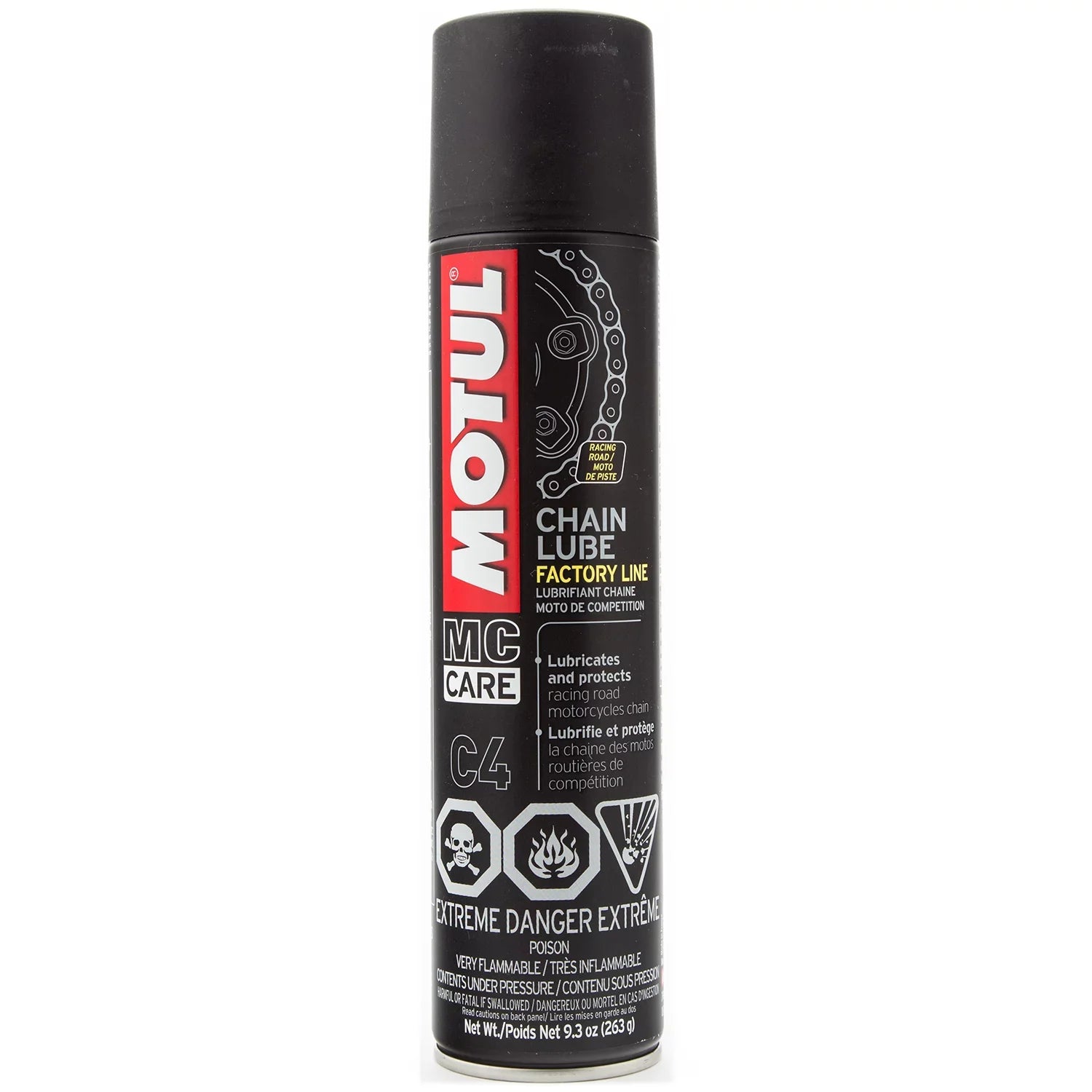 Motul MTL103246 C4 Chain Lube, 9.3 oz - 6 pck