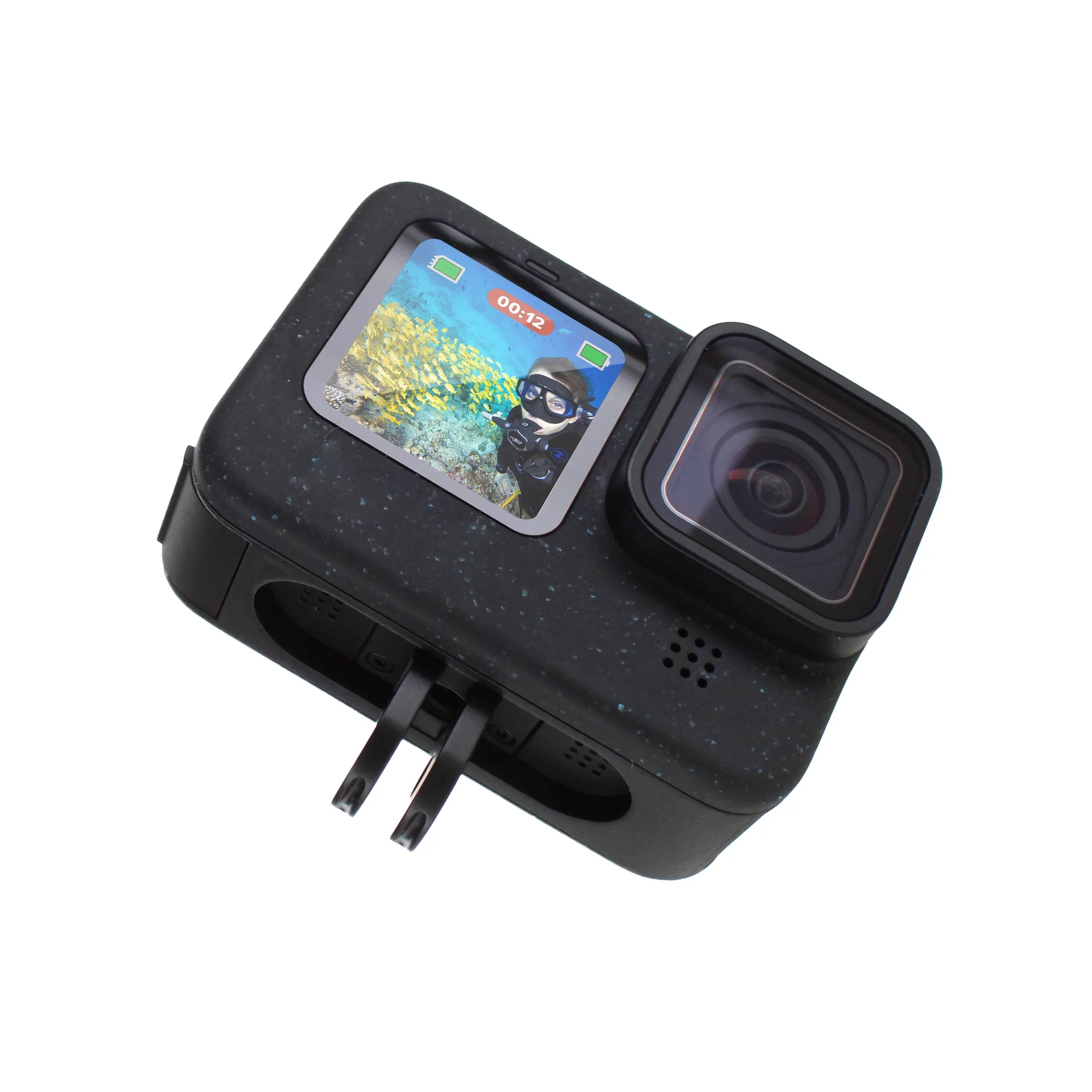 GoPro HERO12 Jet - Waterproof Action Camera with 5.3K60 Ultra HD Video, 27MP Photos, HDR, 1/1.9" Image Sensor, Live Streaming, Webcam, Stabilization(Open Box)