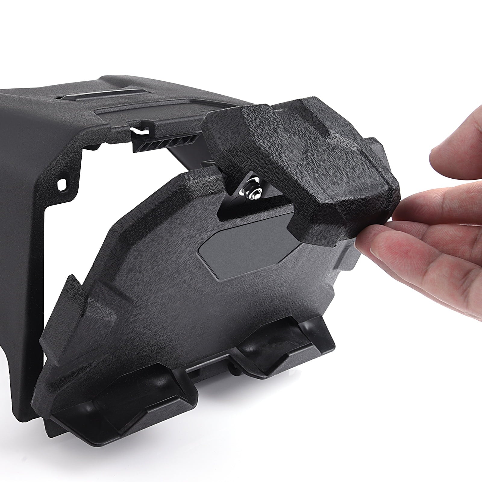 MICTUNING X3 Electronic Device Tablet Holder, Phone Ipad GPS Holder Storage Box Organizer Tray