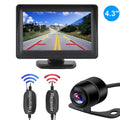 Wireless Car Backup Camera Rear View HD Parking System Night Vision+ 4.3 Monitor