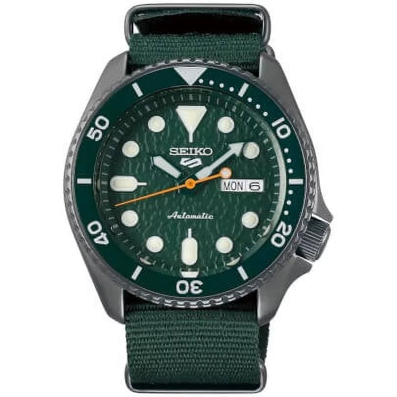 Men's 5 Sports Stainless Steel Automatic Watch SRPD77