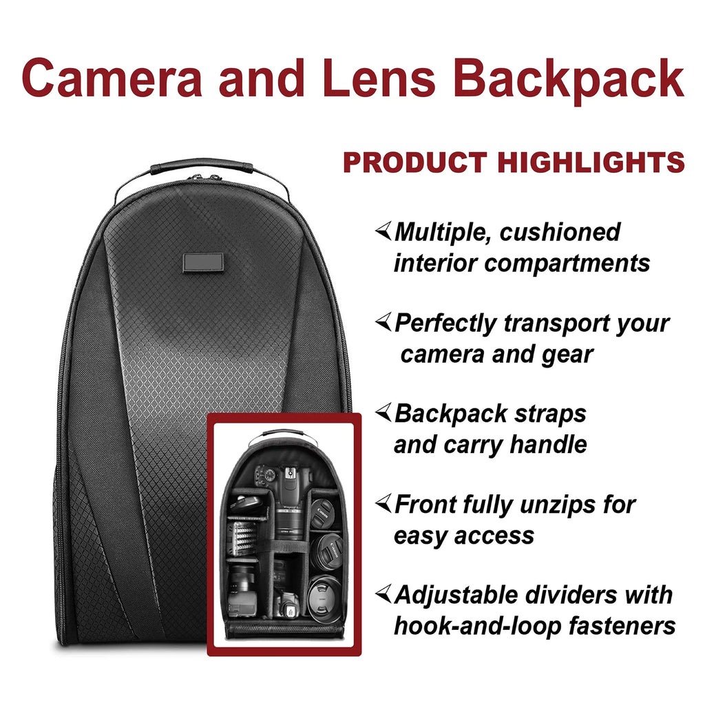 EOS Rebel T100 / 4000D DSLR Camera with 18-55mm Lens, SanDisk 128GB Memory, Tripod, Backpack and ZeeTech Bundle