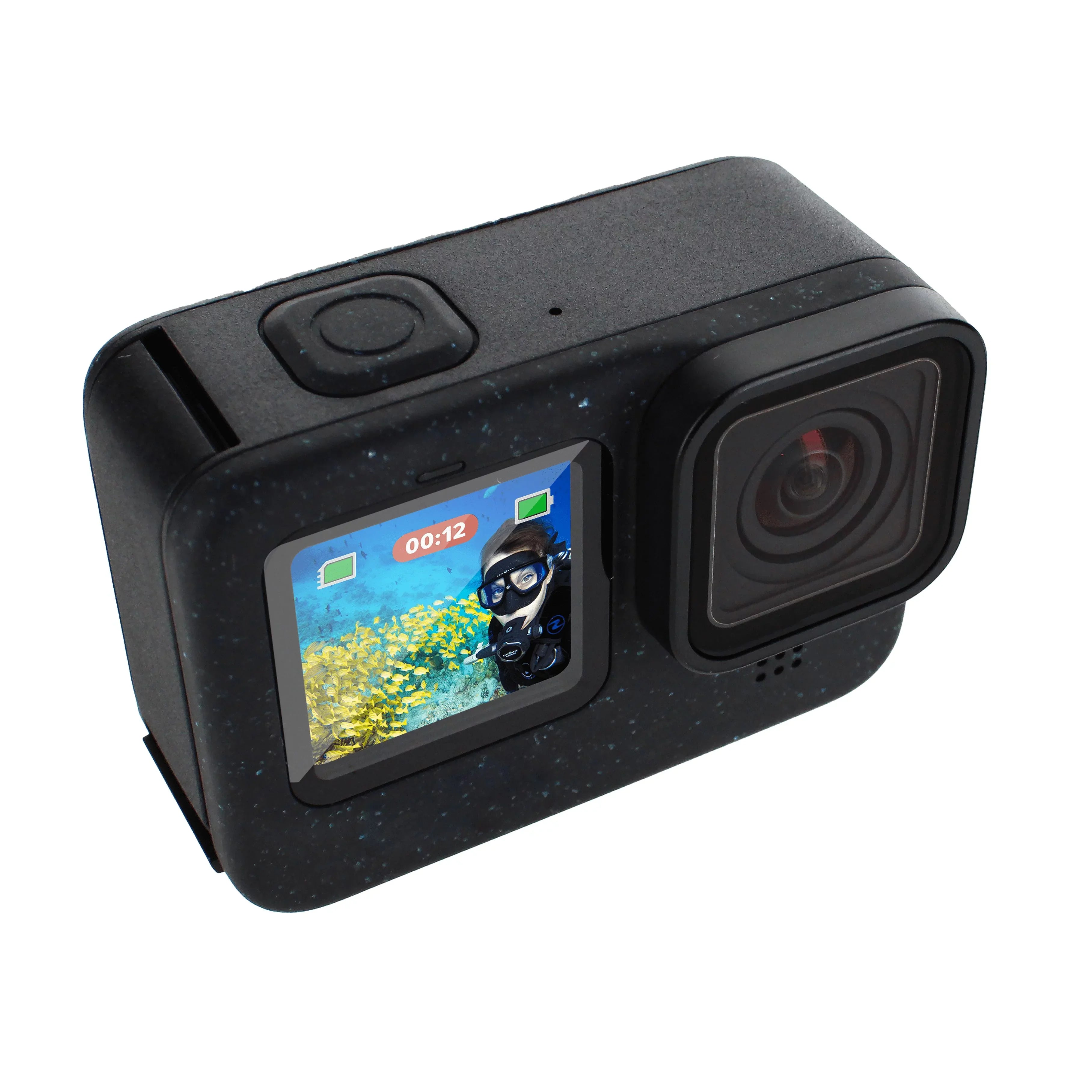 GoPro HERO12 Jet - Waterproof Action Camera with 5.3K60 Ultra HD Video, 27MP Photos, HDR, 1/1.9" Image Sensor, Live Streaming, Webcam, Stabilization(Open Box)