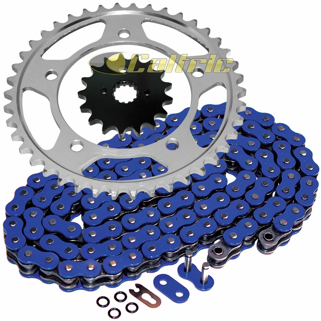 Blue O-Ring Drive Chain & Sprockets Kit for Suzuki GSX-R1000 GSXR1000 2001-2006