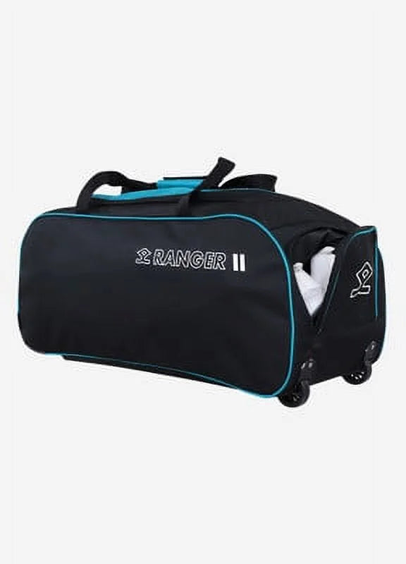 Shrey Ranger Wheelie Bag Ebony &amp; Blue