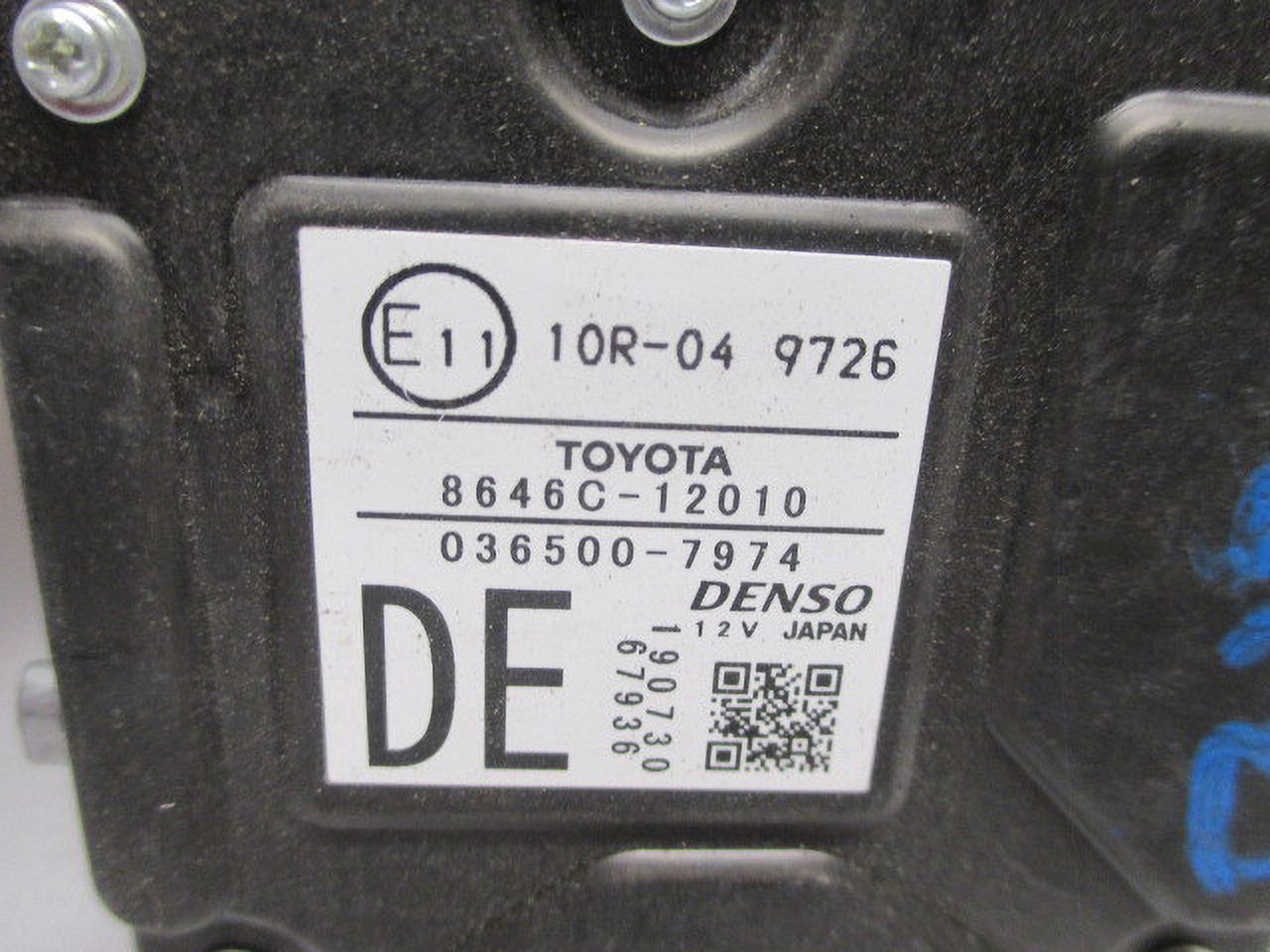 Pre-Owned 2020 2021 2022 2023 Corolla Lane Departure Camera Windshield Mount OEM (Good)