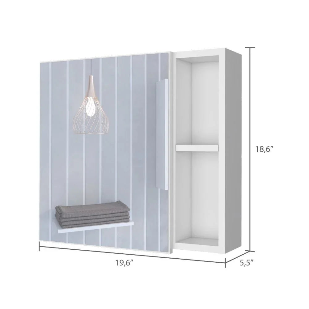 Elegant 2-Shelf Medicine Cabinet - 24.25 | Style Upgrade