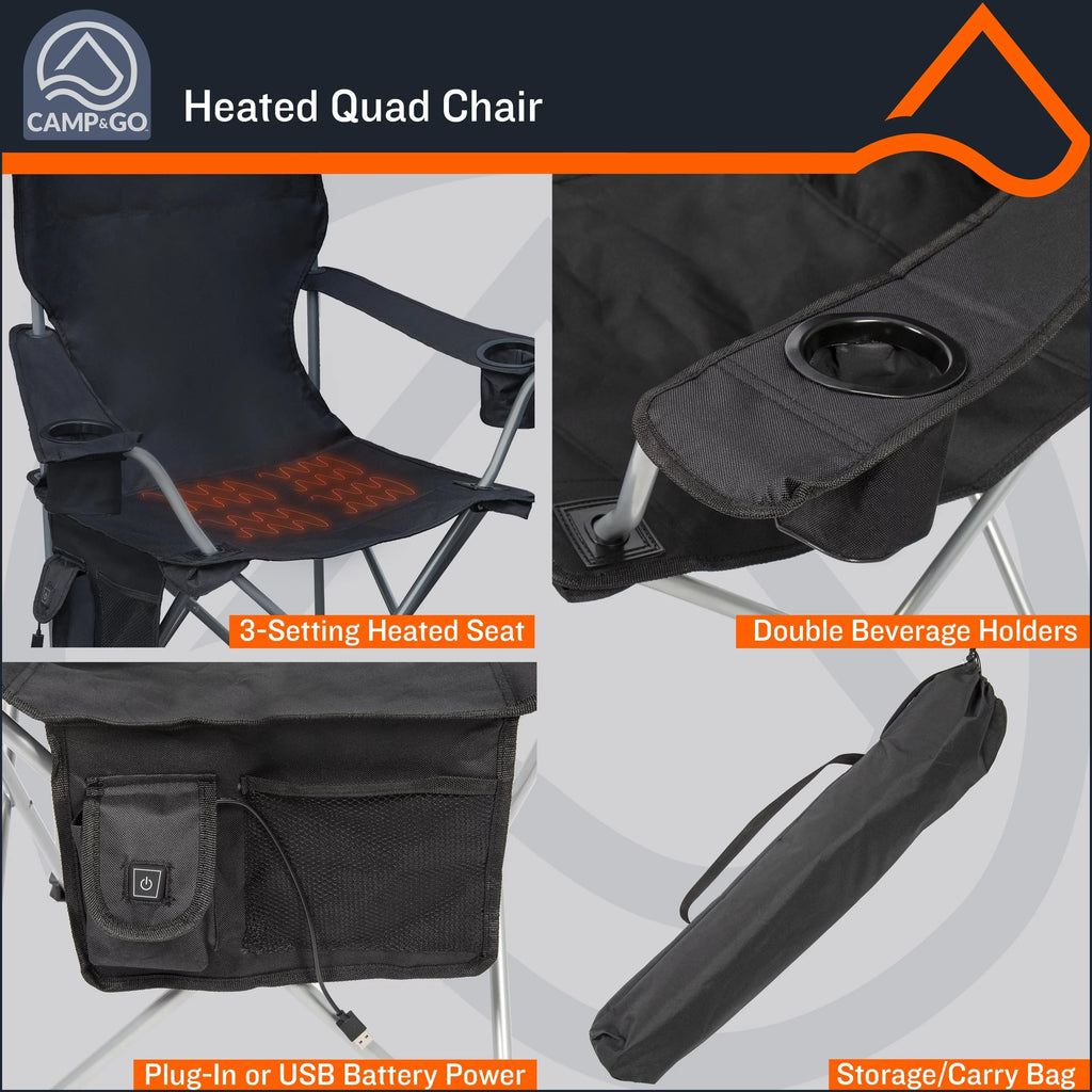Heated Deluxe Quad chair