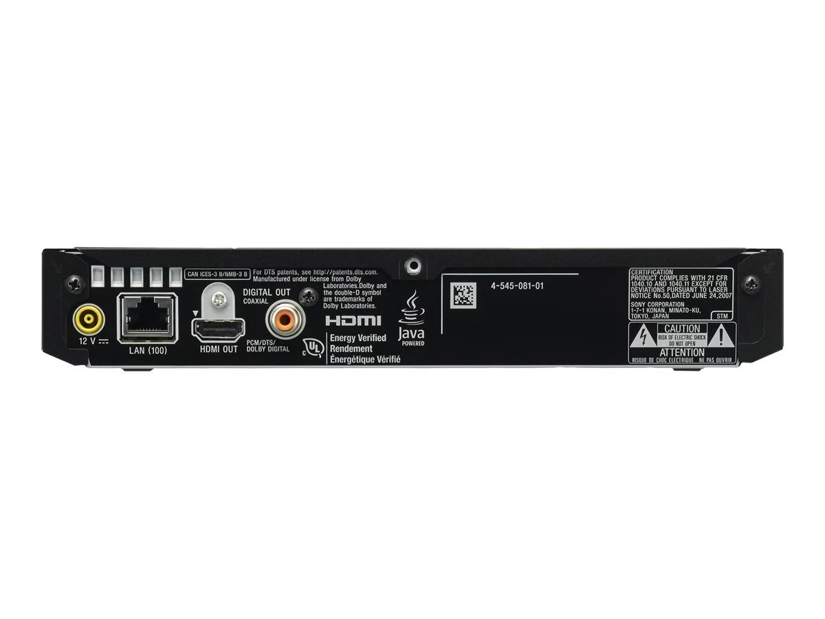 BDP-S2500 - Blu-ray disc player - upscaling - Wi-Fi