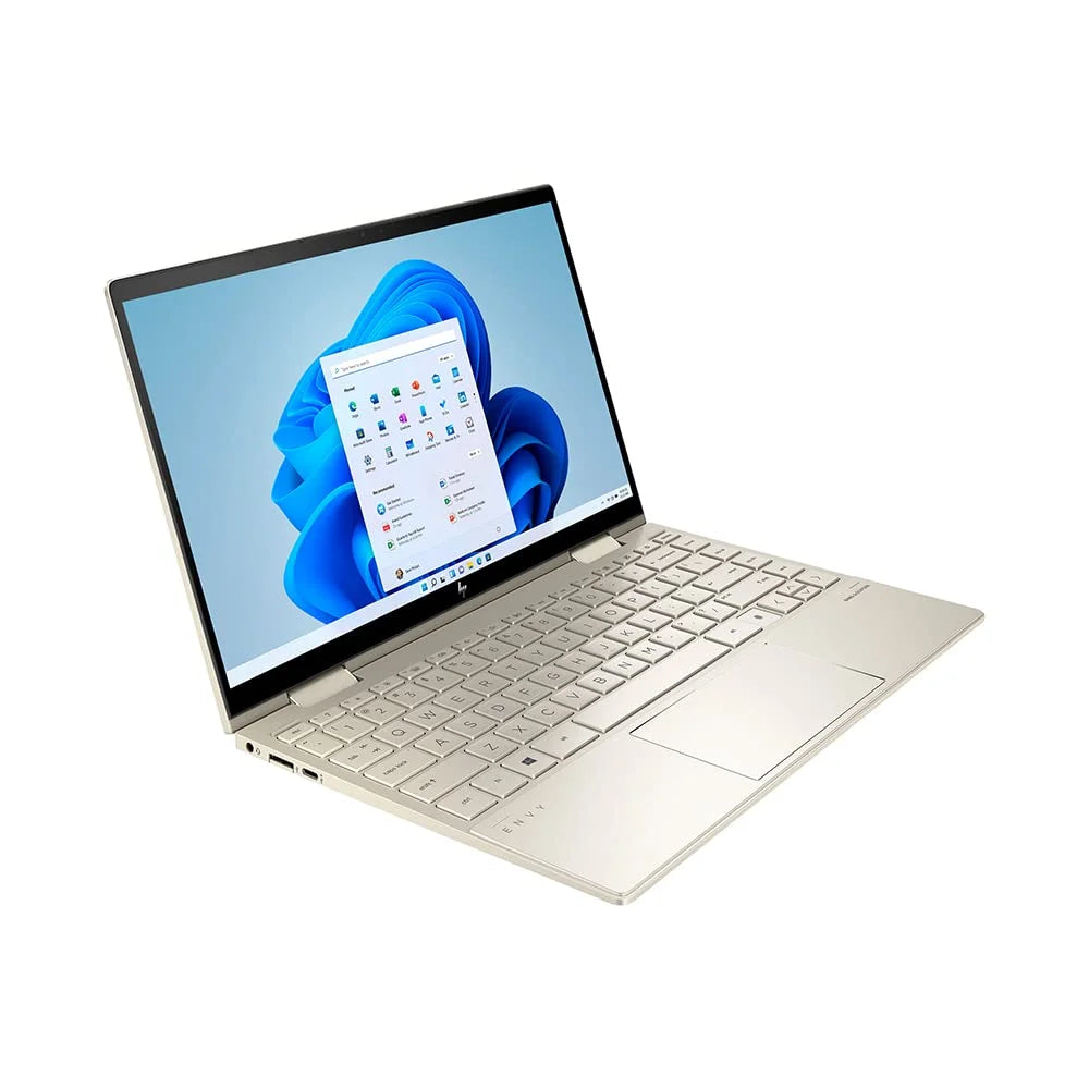 2021 Envy X360 2-in-1 13.3" FHD Touchscreen Laptop, Core i5-1135G7 (Beats i7-1065g7), 8GB RAM, 2TB PCIe SSD, Backlit Keyboard, Iris Xe Graphics, Webcam, Windows 11, Gold, 32GB USB Card