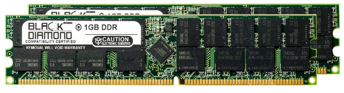 2GB 2X1GB Memory RAM for SuperMicro 5000 Series 5013S-8 (SYS-5013-S8) DDR RDIMM 184pin PC2100 266MHz Jet Diamond Memory Module Upgrade