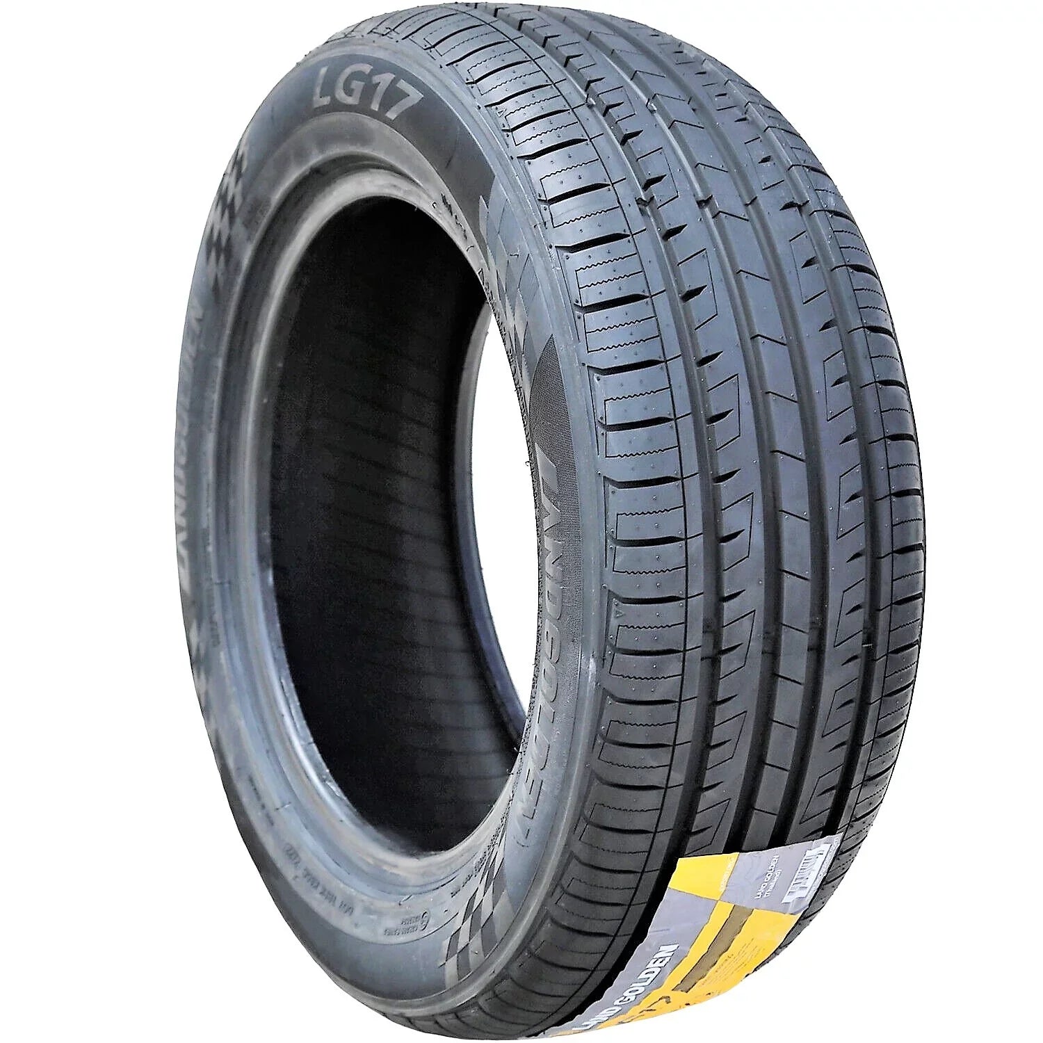 Landgolden 17 195/55R15 85V Performance Tire Fits: 2007-08 Honda Fit Sport, 1999-2000 Honda Civic Si