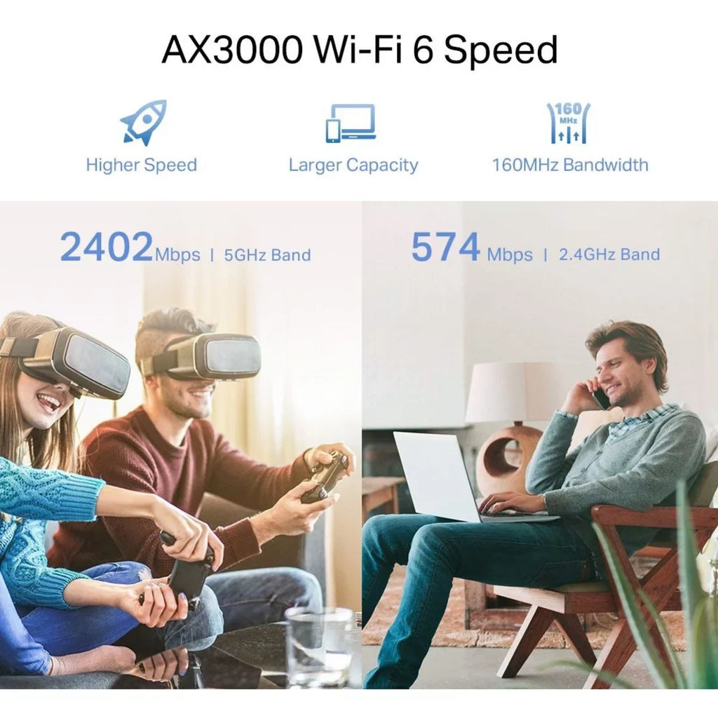 TP-Link RE715X AX3000 Mesh WiFi 6 Extender