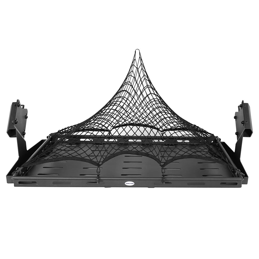 Hooke Road Rear Cargo Basket Rack Luggage Box Fit Ford Bronco 2021-2023 4-Door Jet