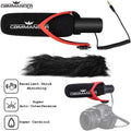 Commander Optics V30 Professional Directional Condenser Shotgun Video Microphone for a Cybershot Cameras Including DSC-RX10, DSC-RX10 II, DSC-RX10 III, SDSC-RX10 IV, DSC-RX1R II & More.