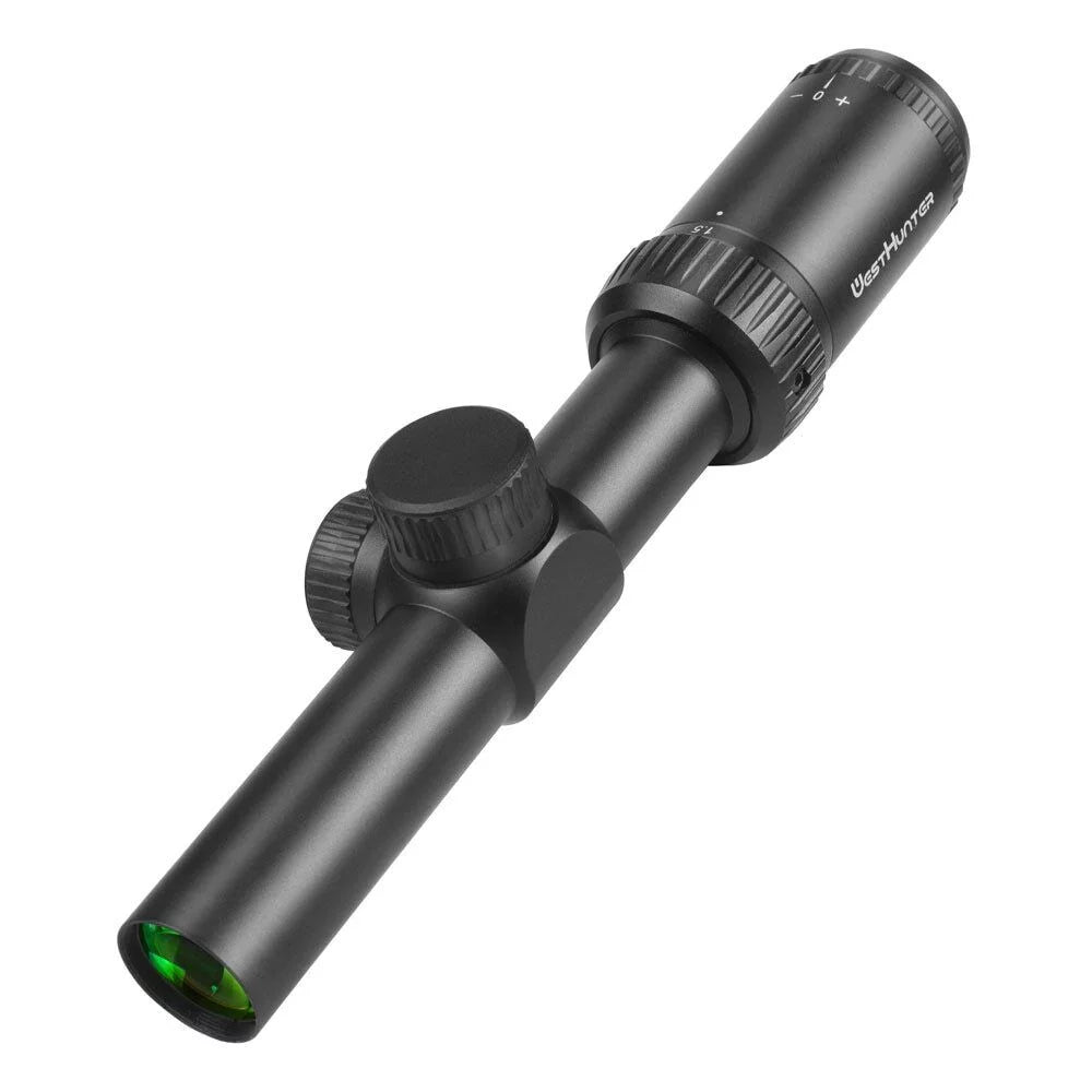 WestHunter HD-C 1.5-5X20 SFP Scope Clear View Compact Hunting Sights,11mm Dovetail Rings