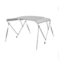 Bimini Top Boat Cover 54" H X 79"-84" W 6' Long 3 Bow Gray