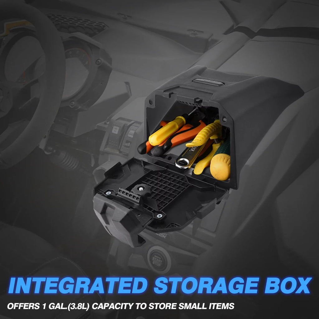 MICTUNING X3 Electronic Device Tablet Holder, Phone Ipad GPS Holder Storage Box Organizer Tray