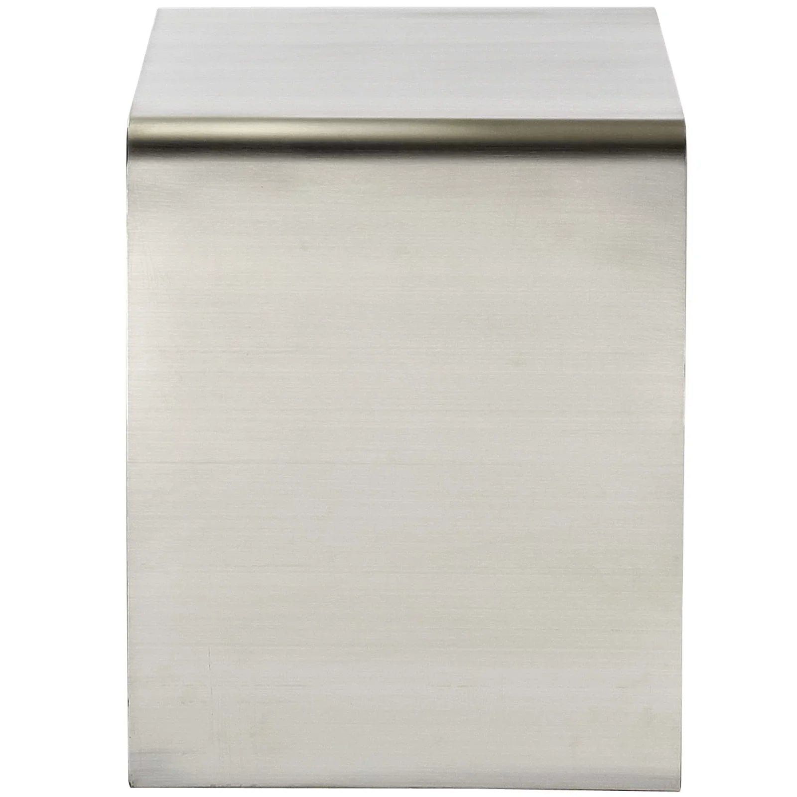 Modway Rush Nesting Table in Silver