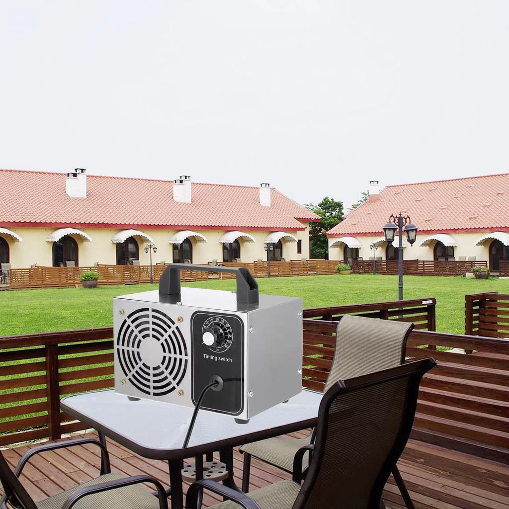 Tomfoto Generator 32g/h Machine O3 Air Purifier Air Deodorizer for Home Kitchen Office Car