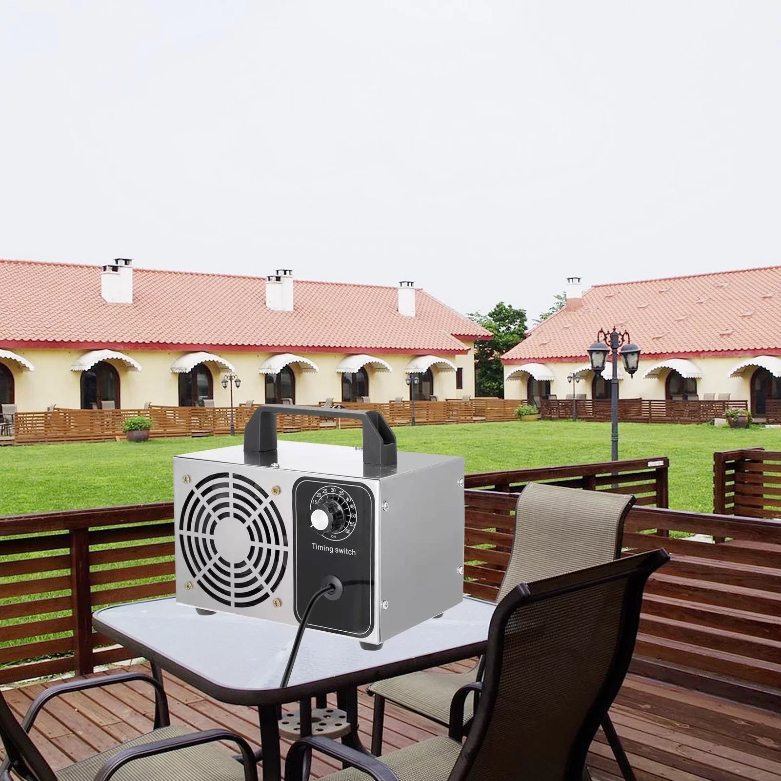 Tomfoto Generator 32g/h Machine O3 Air Purifier Air Deodorizer for Home Kitchen Office Car