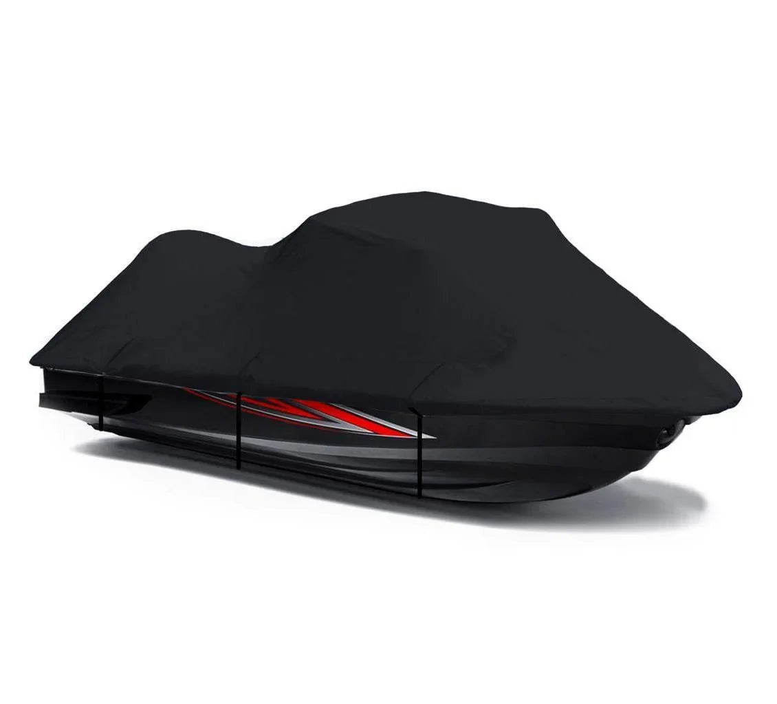 Jet 600 DENIER JetSki Cover Compatible for Polaris Pro 1200 2000 2001 Jet Ski Cover 1-2 Seater
