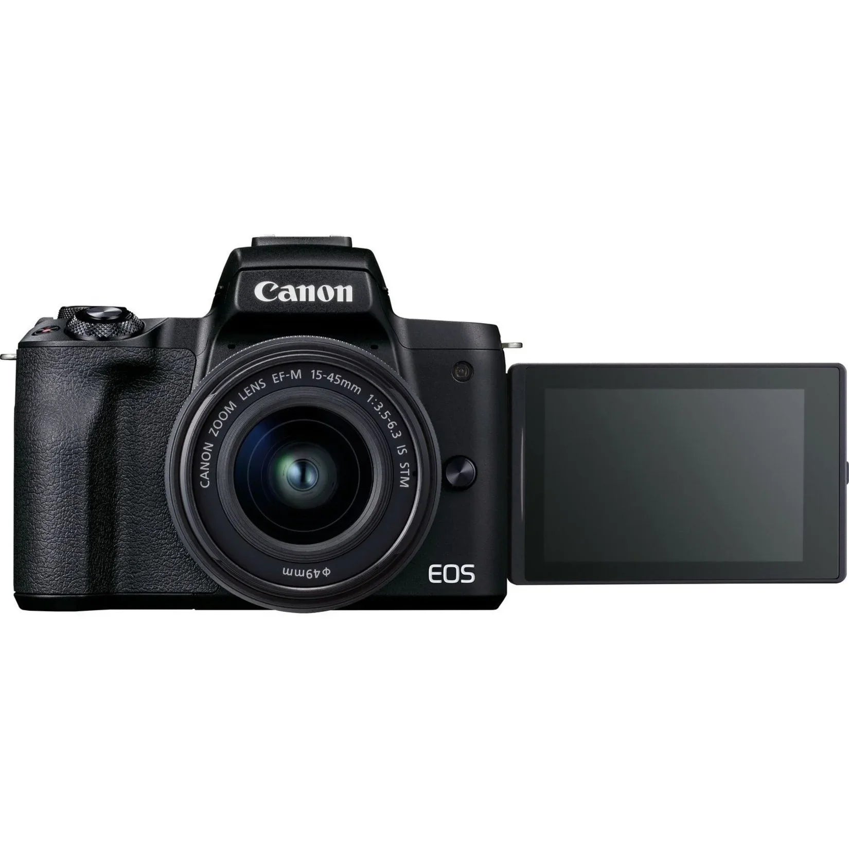EOS M50 Mark II 24.1 Megapixel Mirrorless Camera with Lens, 0.59", 1.77", Ebony