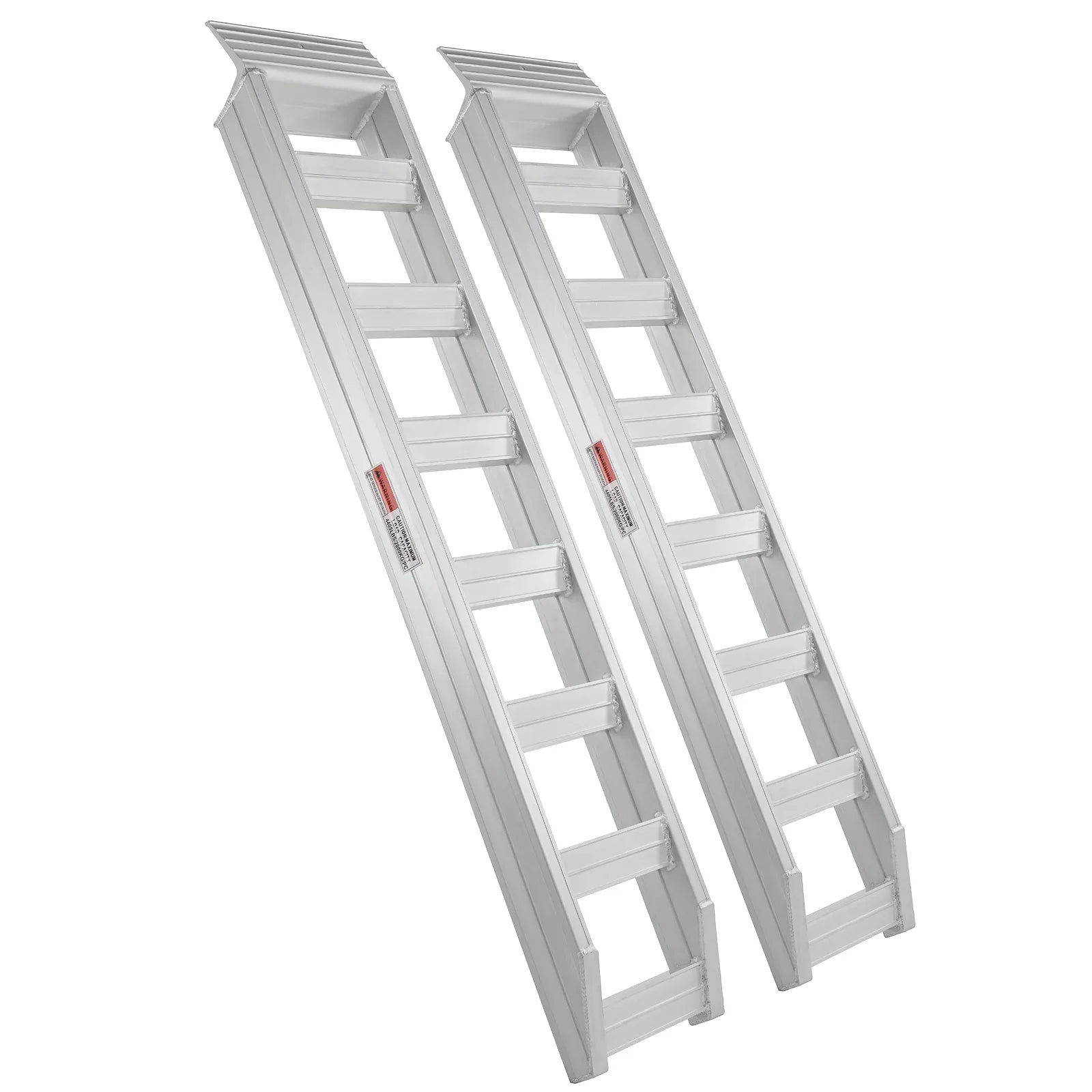 BENTISM Aluminum Truck Loading Ramps 8810 lb/4 Ton 72" x 15" Durable Flat Ends Non-slip Portable Truck Ramps for Tractors ATVs UTVs Motorcycles Vehicle