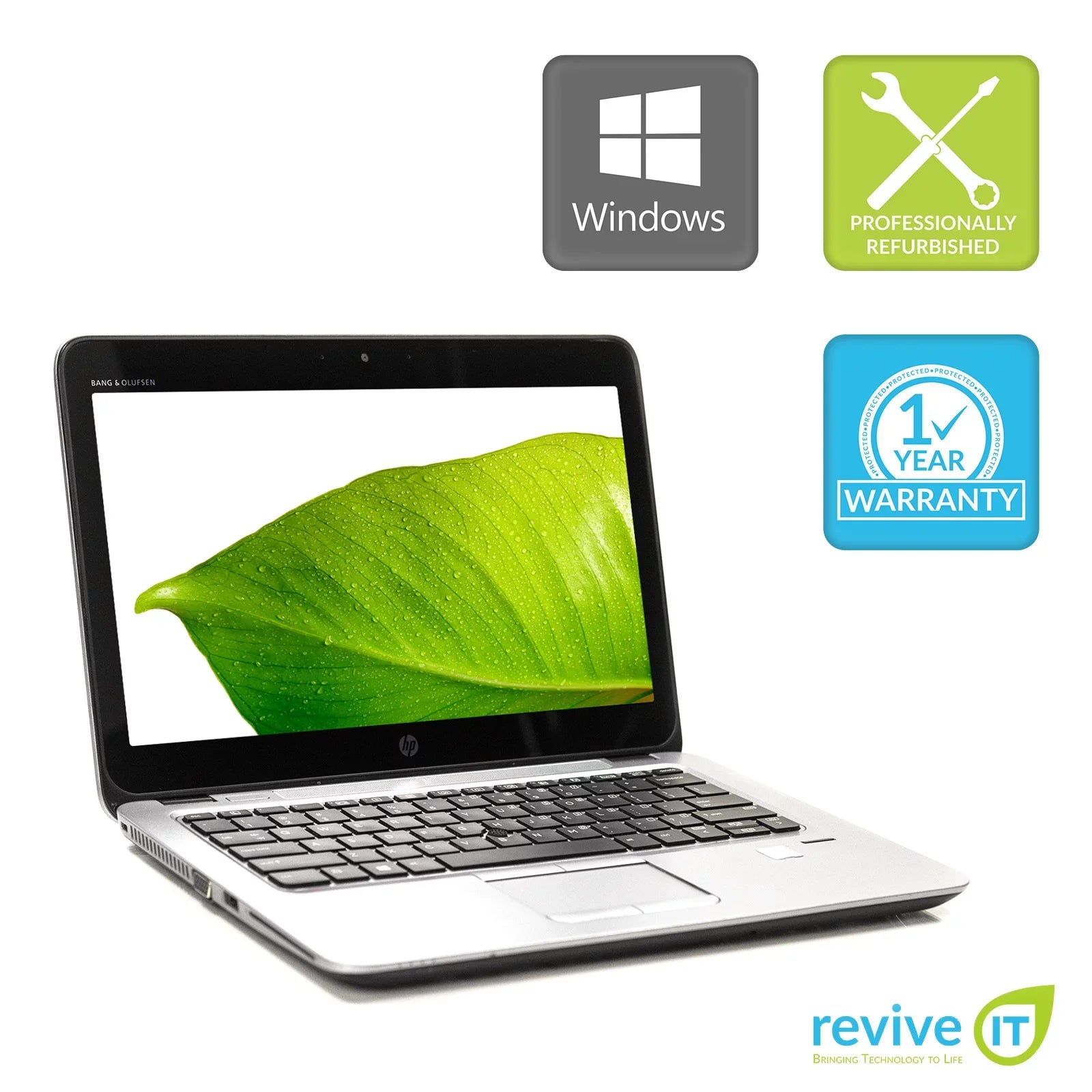 Used EliteBook 820 G3 12.5" Touch Screen Laptop Core i5 16GB 128GB SSD M.2 Integrated Graphics Win 10 Pro 1 Yr Wty B v.WCA