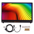 Htovila 7 Inch IPS Capacitive Touchscreen Display 1024*600 Resolution Small Portable with USB Interface Compatible with Raspberry Pi Educational Tool