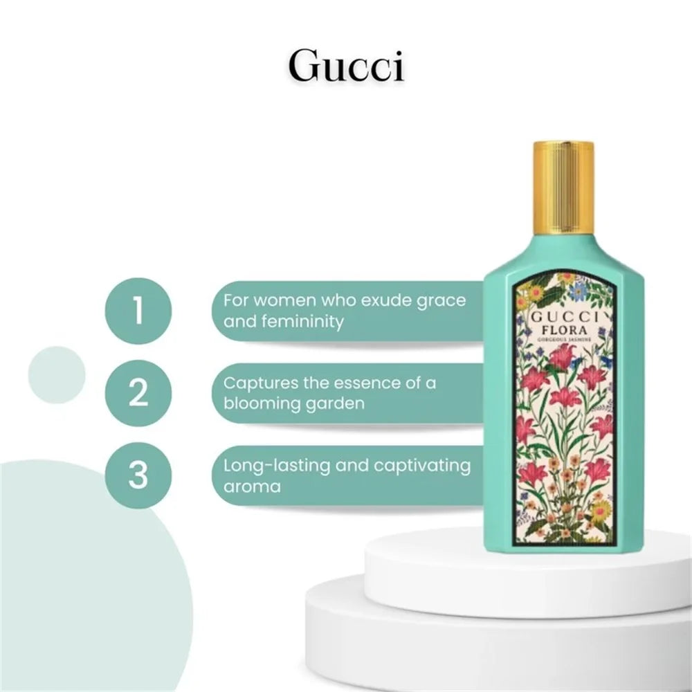 Gu_cci_ Flora Gorgeous Jasmine , 3.3 oz EDP Spray
