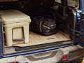 WeatherTech Cargo Trunk Liner with Bumper Protector compatible with 2010-2024 4Runner - Behind 2nd Row Seating With Bumper Protector, Dark