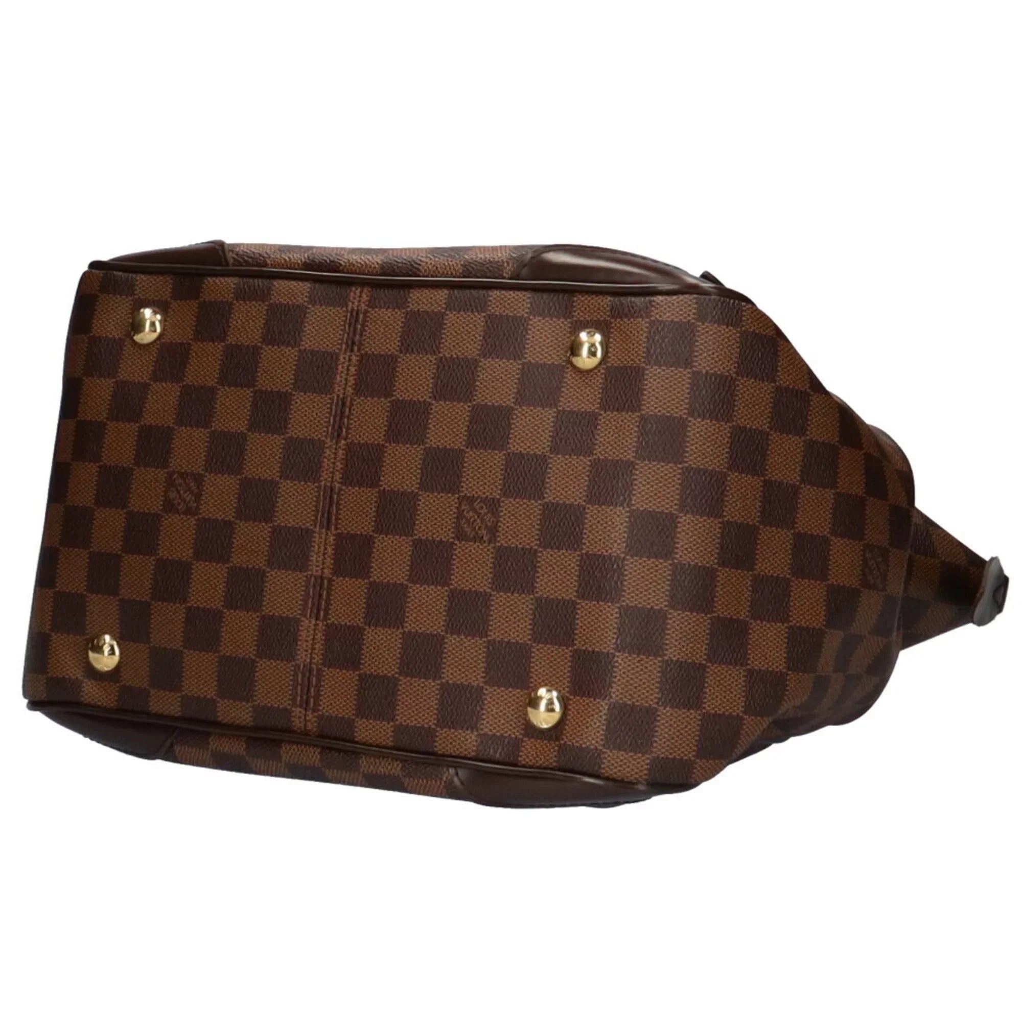 Authenticated Used Louis Vuitton LOUIS VUITTON Verona MM Damier Shoulder Bag Canvas Brown Women's