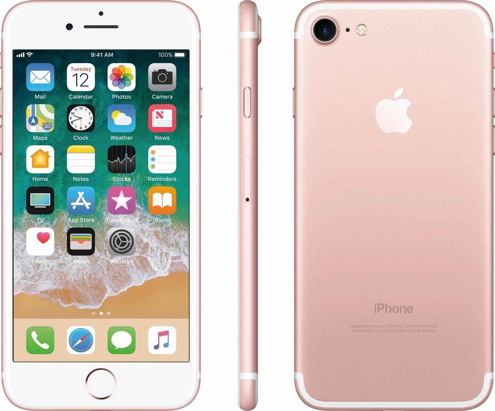 Restored iPhone 7 32GB, Rose Gold - Unlocked GSM (Refurbished)