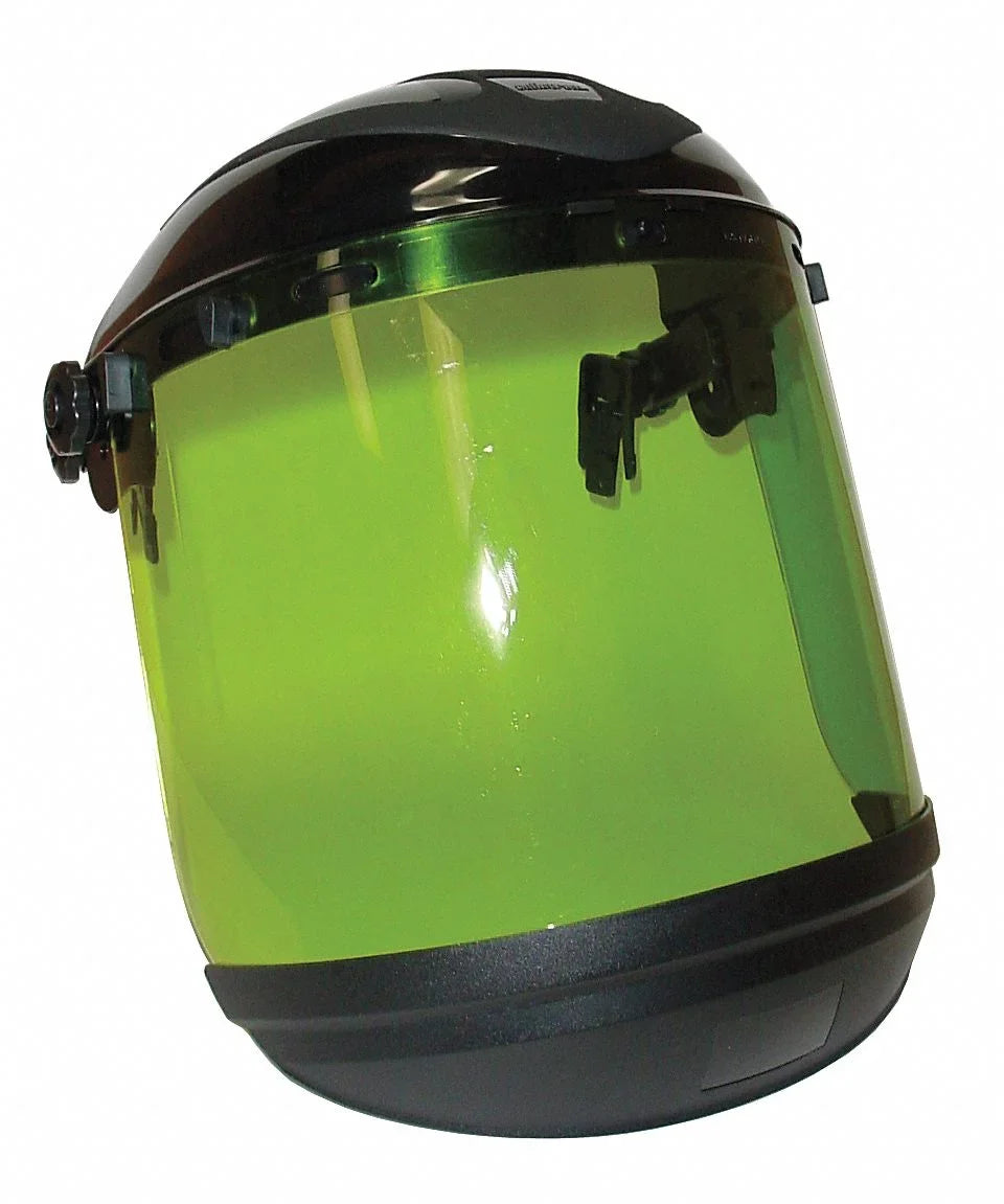 Sellstrom Arc Flash Faceshield, Universal, Hard Hat Mount, Dark Green - 1 EA (851-S31201)