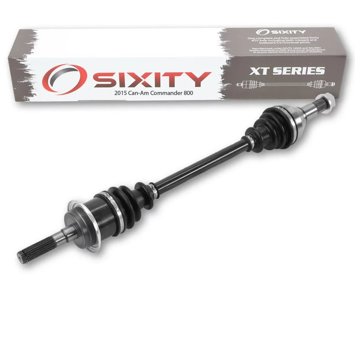Sixity XT Front Right Axle compatible with Can-Am Commander 800 2015 - STD DPS XT 4X4