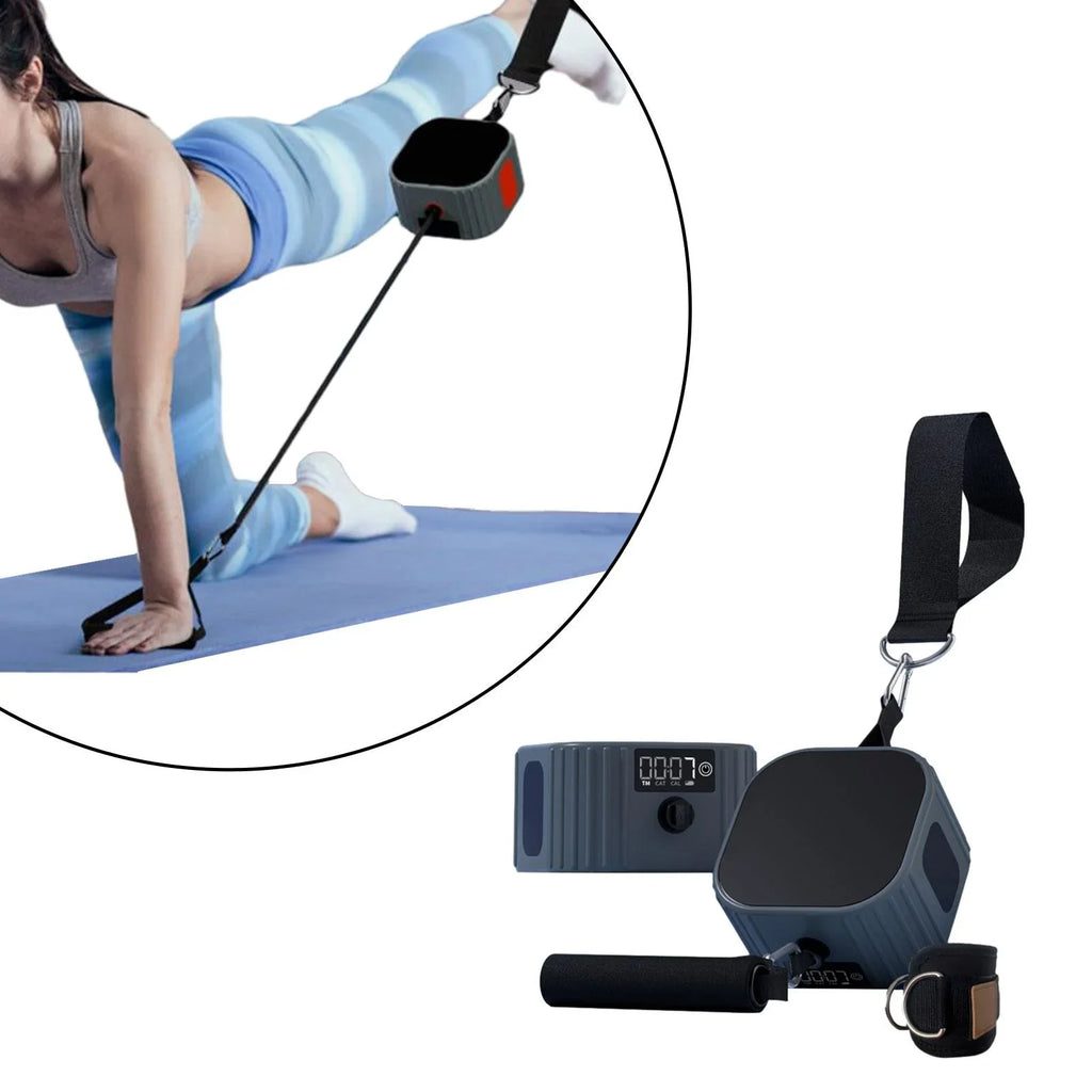 AMLESO Resistance Machine Fitness Equipment Multifunctional Strength Training Equipment Strength Trainer for Yoga Full Body Training Dark Blue