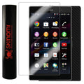 Skinomi Carbon Fiber Skin & Screen Protector for Xperia Z3 Tablet Compact