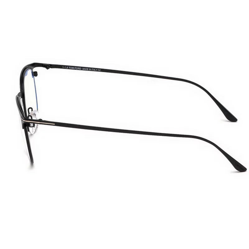 Eyeglasses Tom Ford FT 5549 -B 002 Matte Dark Enamel, / Blue Block Lenses