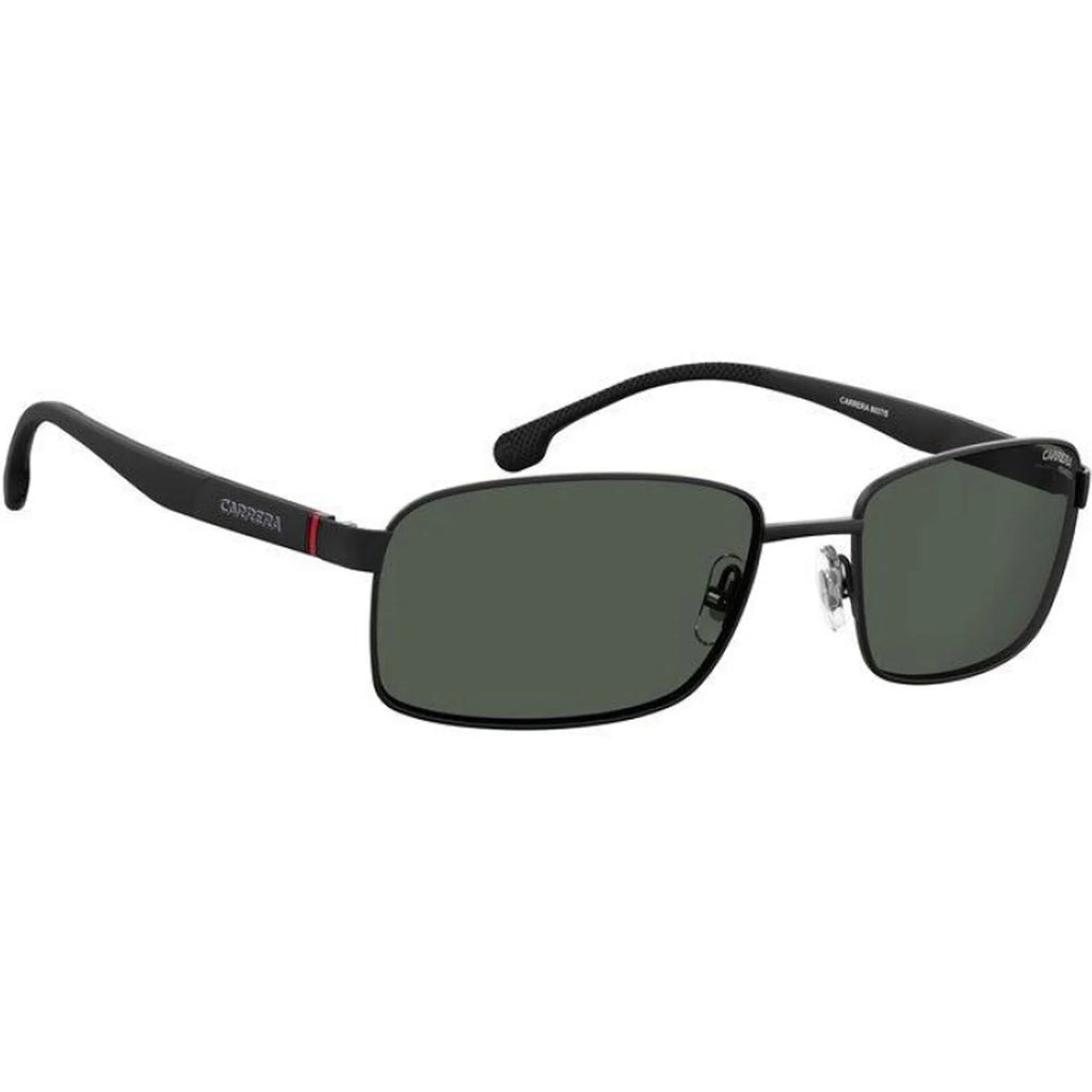 Carrera Men's 8037/S Rectangular Sunglasses, Dark Gray, 58mm, 18mm