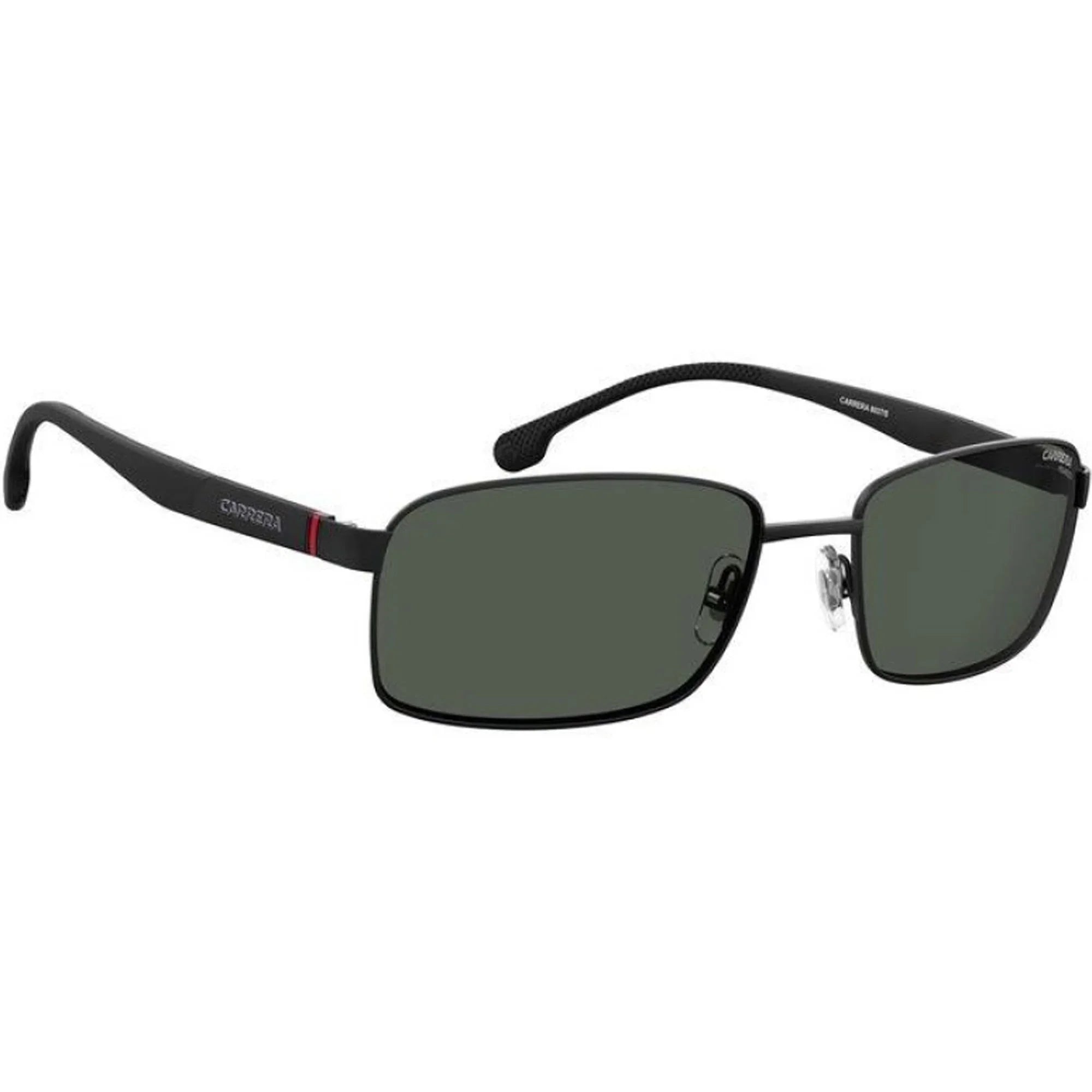 Carrera Men's 8037/S Rectangular Sunglasses, Dark Gray, 58mm, 18mm