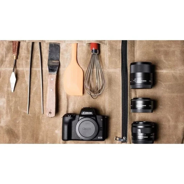 EOS M50 Mark II 24.1 Megapixel Mirrorless Camera with Lens, 0.59", 1.77", Ebony