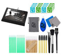 Hori - Fighting Stick Alpha -Tournament Grade Fightstick for Xbox Series X | S - Ebony With Cleaning Manual Kit Bolt Axtion Bundle Like New