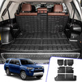 Fit 2010-2023 4Runner 7 Seats Trunk Mat Cargo Liner 4 Runner Accessories (Fit 2nd&3rd Row)