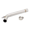 XLYWKJ For Yamaha FZ6 S2 FAZER 2004-2009 Motorcycle Exhaust Pipe Muffler Middle Link Pipe, 1-Set