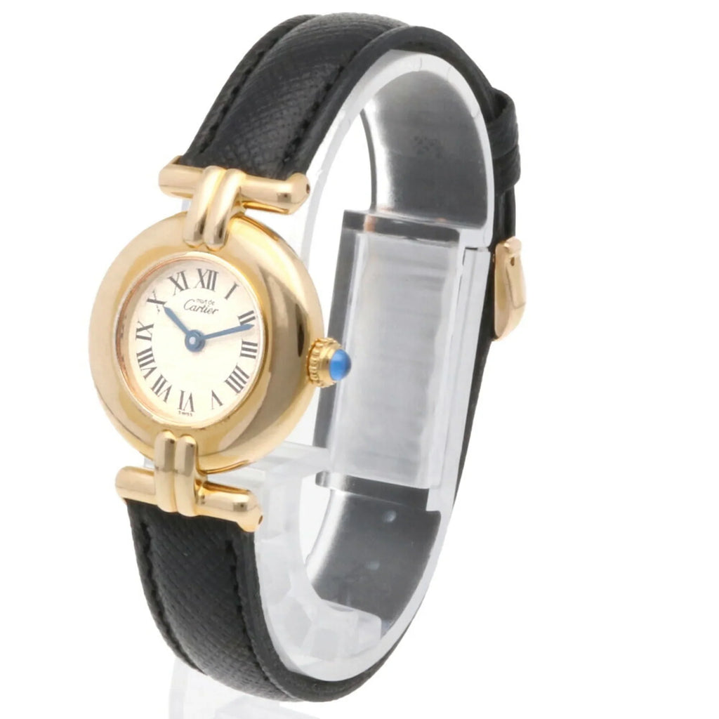 Pre-Owned Cartier Must Colise Vermeil Watch GP 590002 Quartz Ladies CARTIER (Fair)