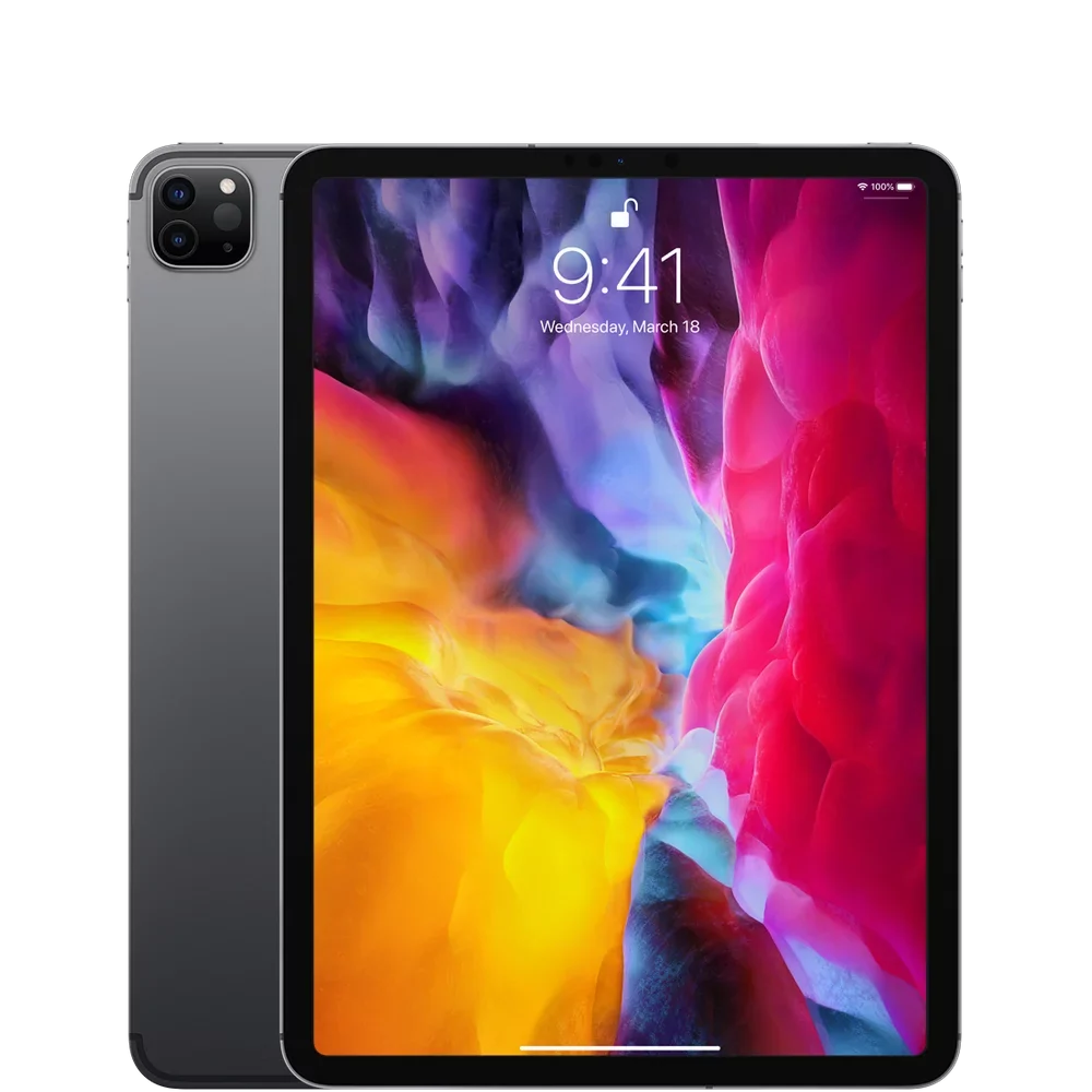 iPad Pro 11" (2020, 2nd Gen.) 128GB Space Gray - Unlocked - Used
