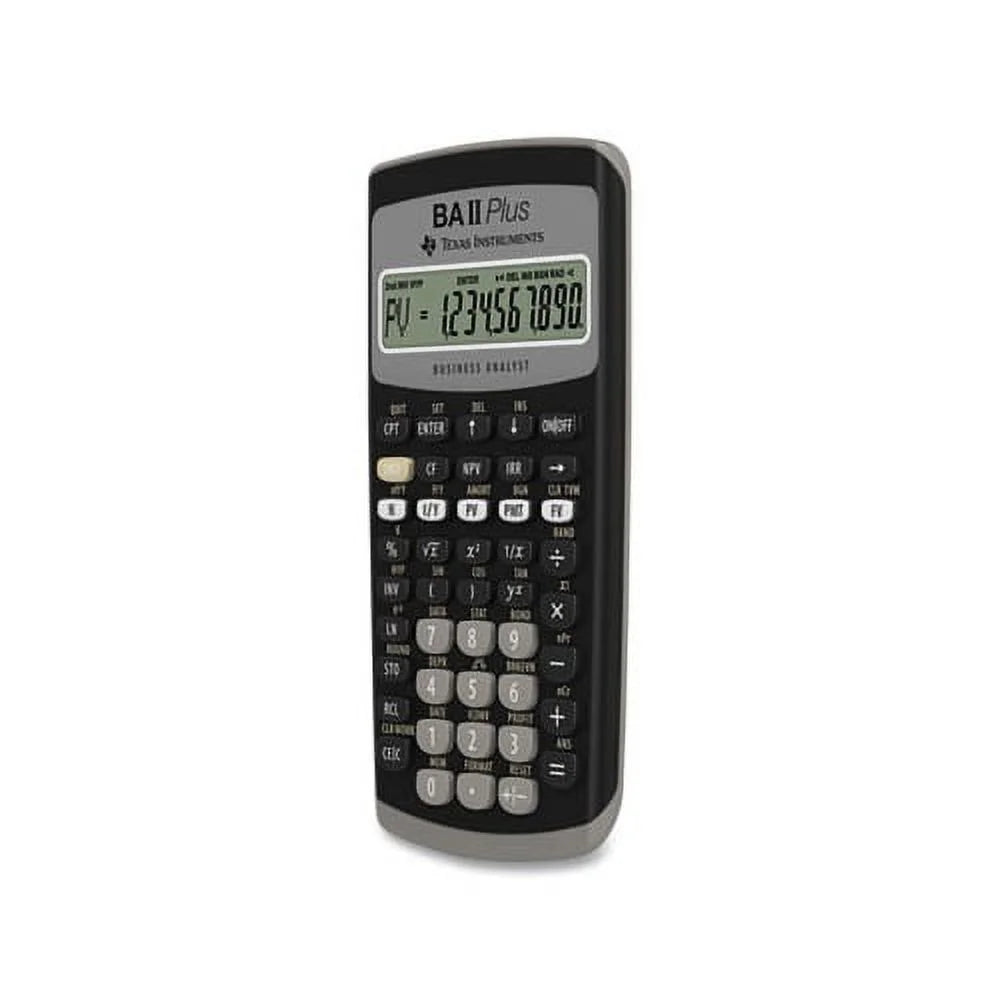 BAIIPlus Financial Calculator 10-Digit LCD