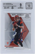 Joe Burrow Cincinnati Bengals Autographed 2020 Panini Mosaic #261 Beckett Fanatics Witnessed Authenticated 9/10 Rookie Card - 9.5,9,9.5,8.5 Subgrades - Fanatics Authentic Certified